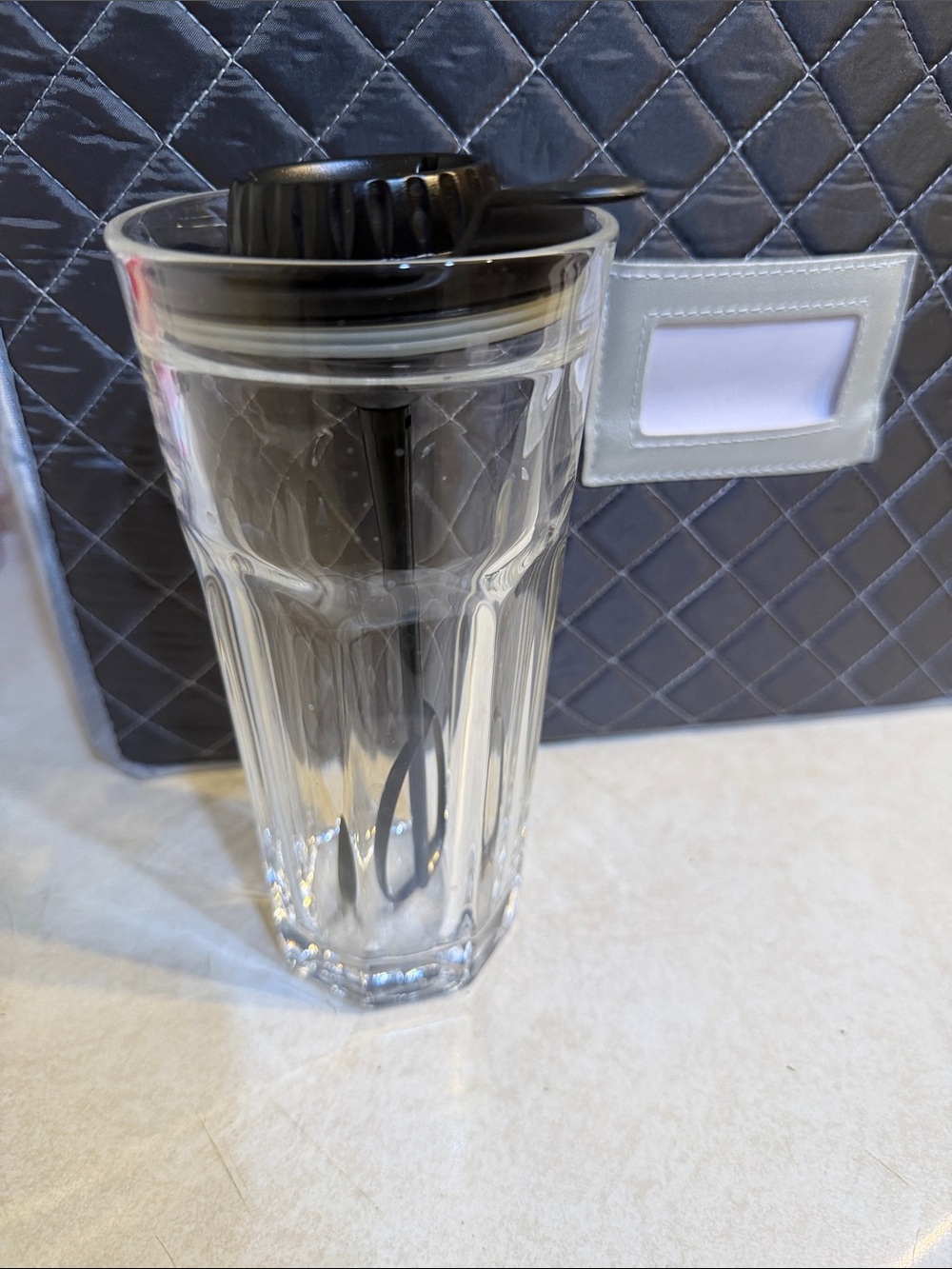 Stir tumbler